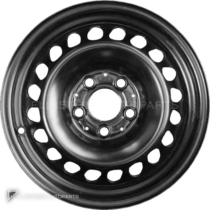 ล้อแท้นำเข้า Mercedes-Benz Steel ขอบ 15 นิ้ว สี Black