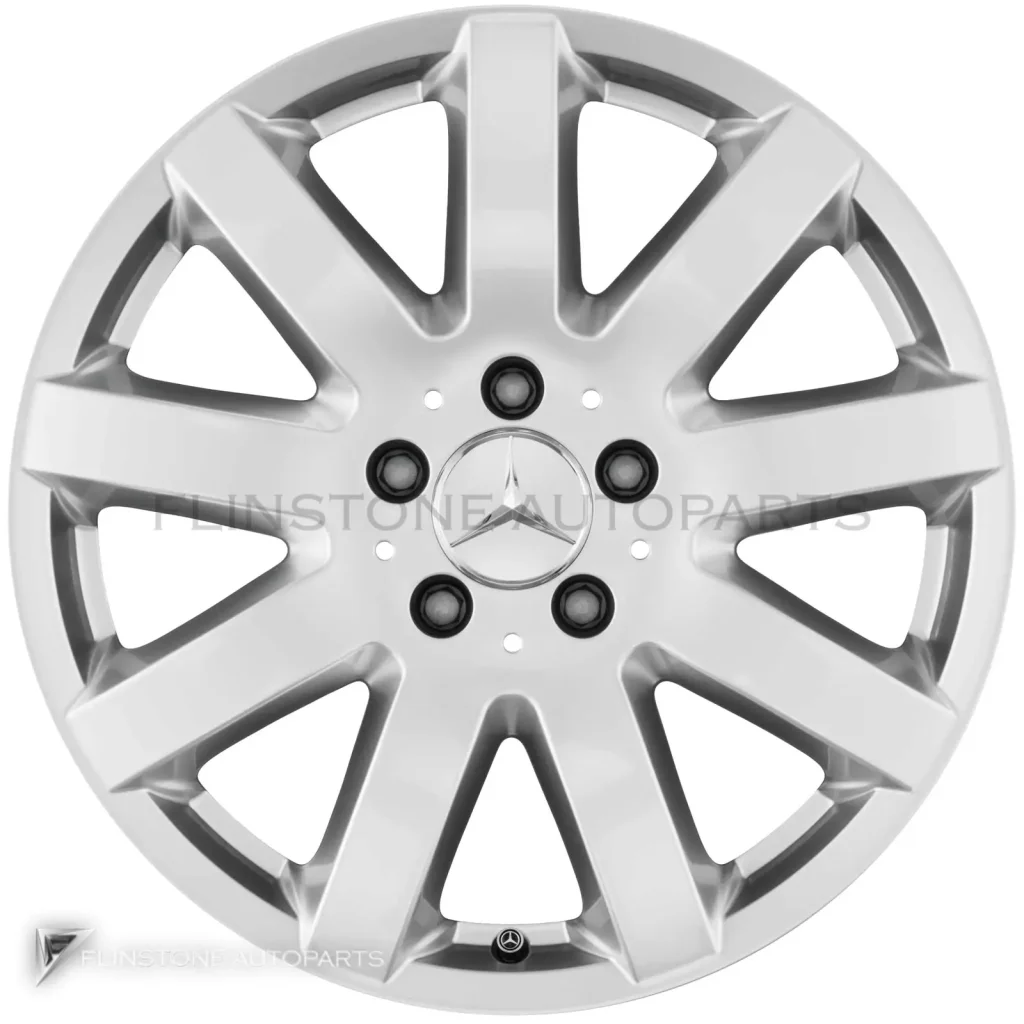 ล้อแท้นำเข้า Mercedes-Benz Tarazed ขอบ 17 นิ้ว รุ่น 210-17 สี Sterling Silver