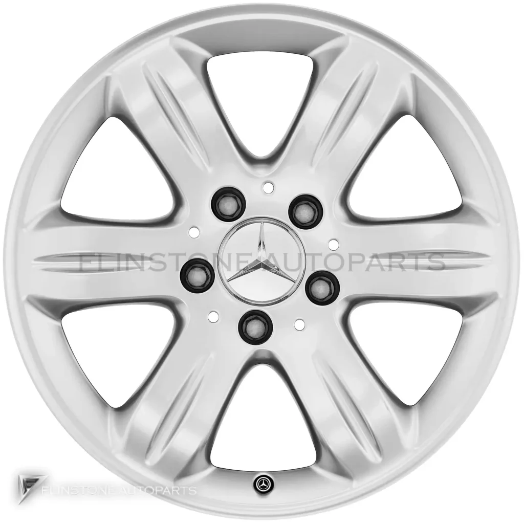 ล้อแท้นำเข้า Mercedes-Benz Vela ขอบ 16 นิ้ว รุ่น 211-16 สี Sterling Silver