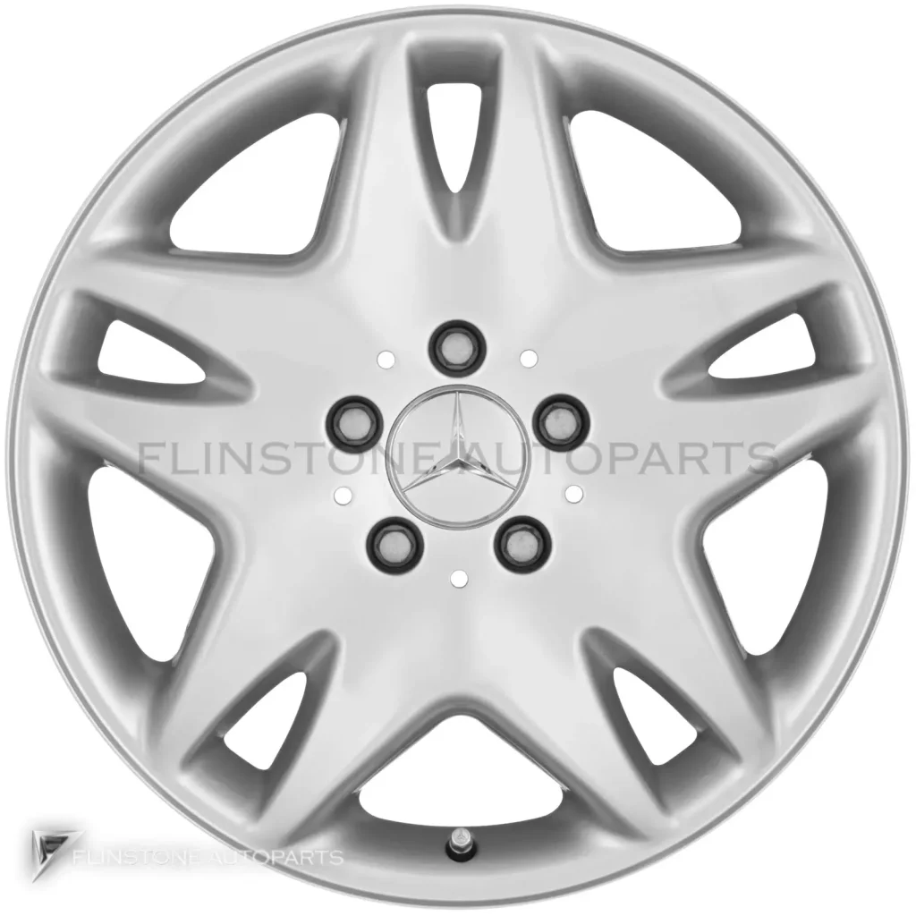 ล้อแท้นำเข้า Mercedes-Benz Yad ขอบ 17 นิ้ว รุ่น 220-17 สี Standard Silver