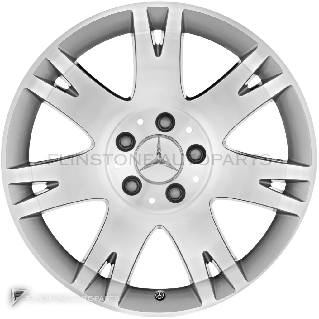 ล้อแท้นำเข้า Mercedes-Benz Zaurak ขอบ 17 นิ้ว รุ่น 169-17 สี Titanium Silver with High Sheen