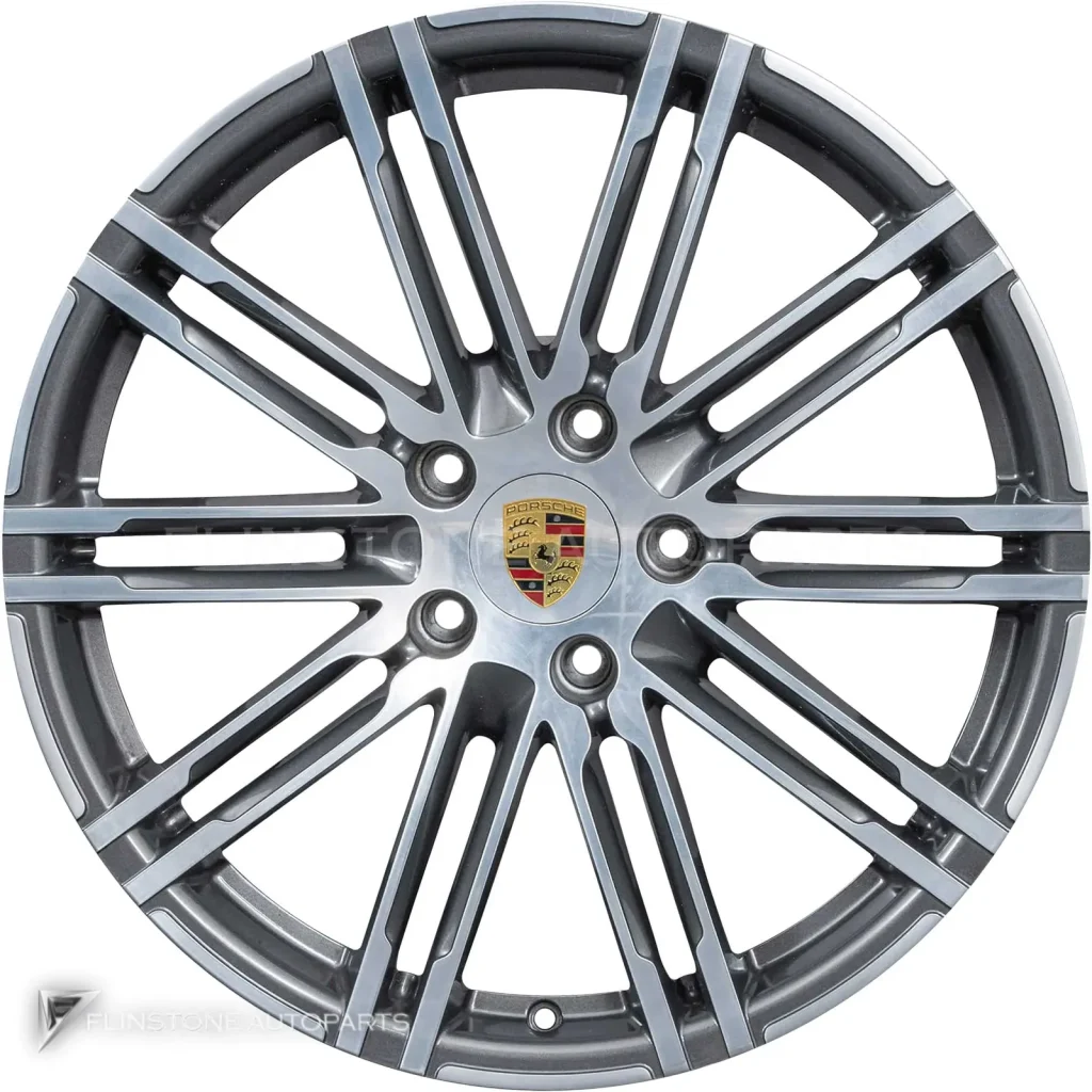 ล้อแท้นำเข้า Porsche 911 Turbo III ขอบ 20 นิ้ว สี Titanium Dark
