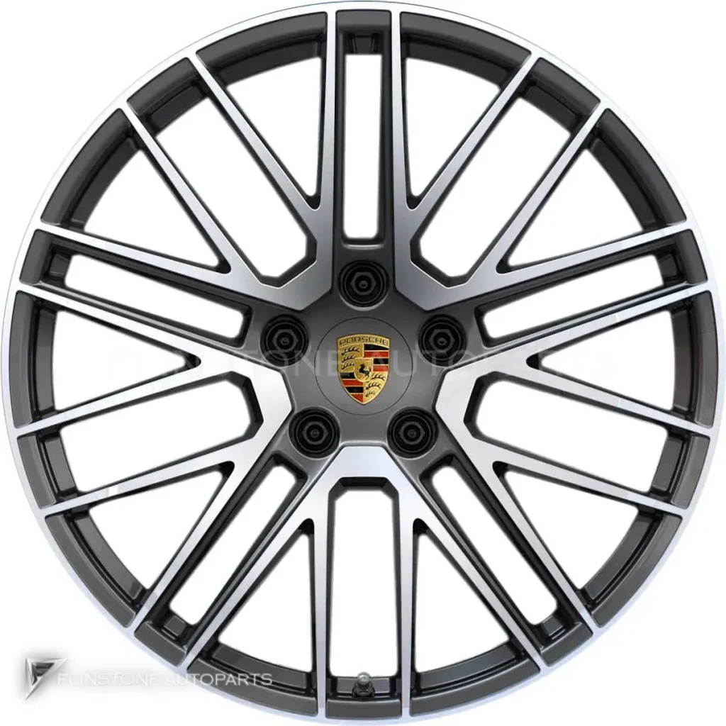 ล้อแท้นำเข้า Porsche 911 Turbo V ขอบ 20 นิ้ว สี Titanium Dark