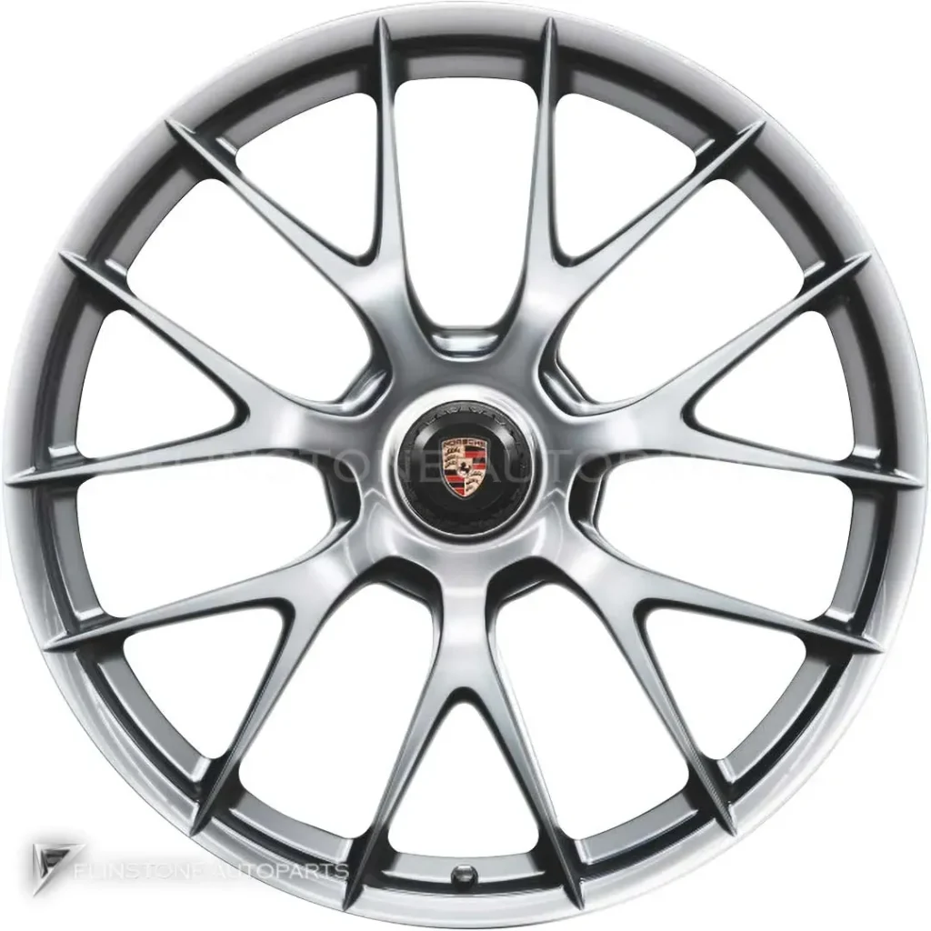 ล้อแท้นำเข้า Porsche 918 Spyder Magnesium ขอบ 20 นิ้ว สี Brilliant Chrome