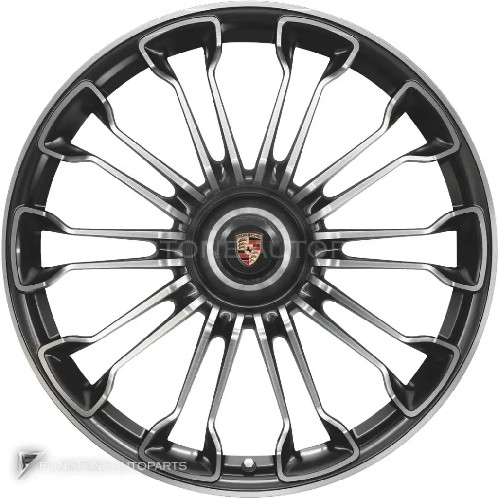 ล้อแท้นำเข้า Porsche 918 Spyder ขอบ 20 นิ้ว สี Gloss Black