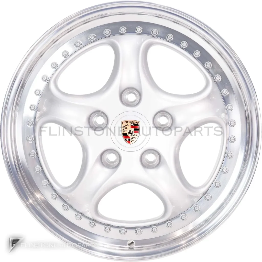 ล้อแท้นำเข้า Porsche 993 RS Speedline for ขอบ 18 นิ้ว สี Diamond Silver