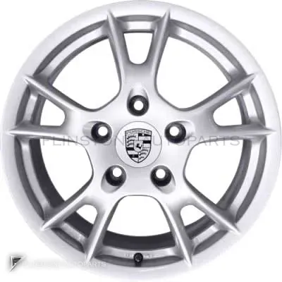 ล้อแท้นำเข้า Porsche Boxster II ขอบ 17 นิ้ว สี Sterling Silver