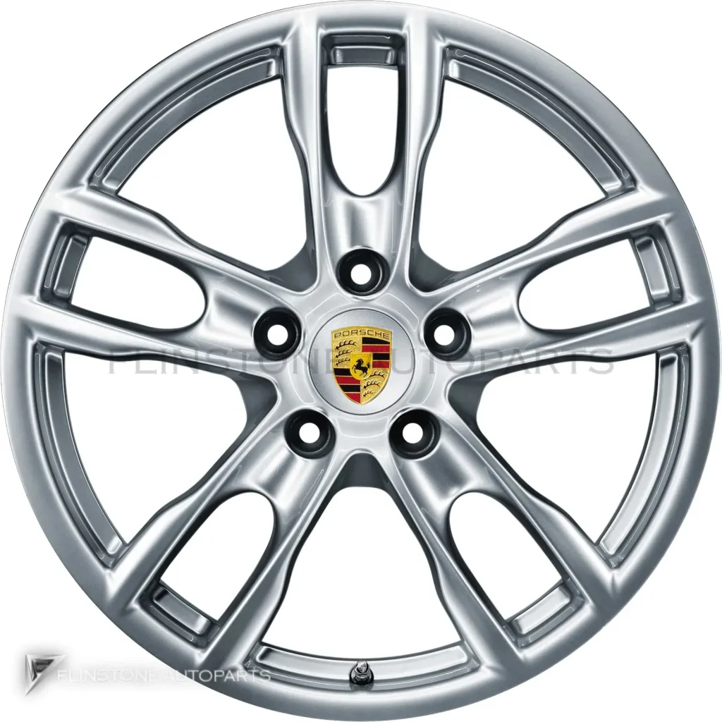 ล้อแท้นำเข้า Porsche Boxster S III ขอบ 19 นิ้ว สี Brilliant Chrome