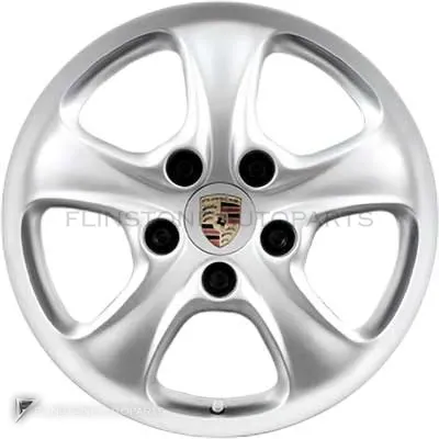 ล้อแท้นำเข้า Porsche Carrera 4 ขอบ 17 นิ้ว สี Sterling Silver