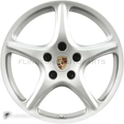 ล้อแท้นำเข้า Porsche Carrera Classic ขอบ 19 นิ้ว สี Sterling Silver