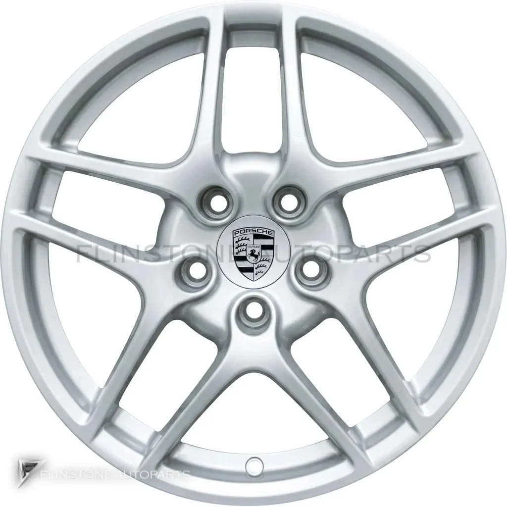 ล้อแท้นำเข้า Porsche Carrera S II ขอบ 19 นิ้ว สี Sterling Silver