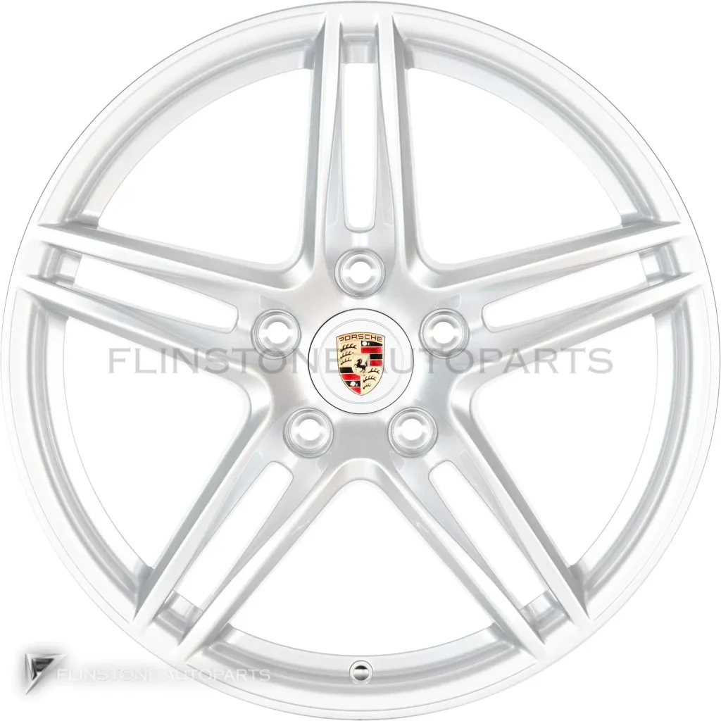 ล้อแท้นำเข้า Porsche Carrera VI ขอบ 19 นิ้ว สี Brilliant Silver