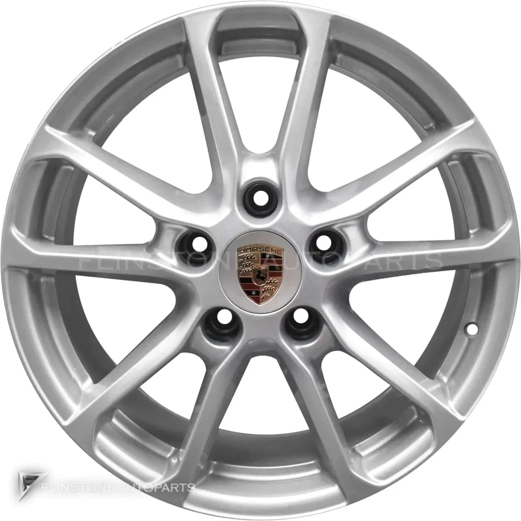 ล้อแท้นำเข้า Porsche Cayenne III ขอบ 18 นิ้ว สี Brilliant Silver
