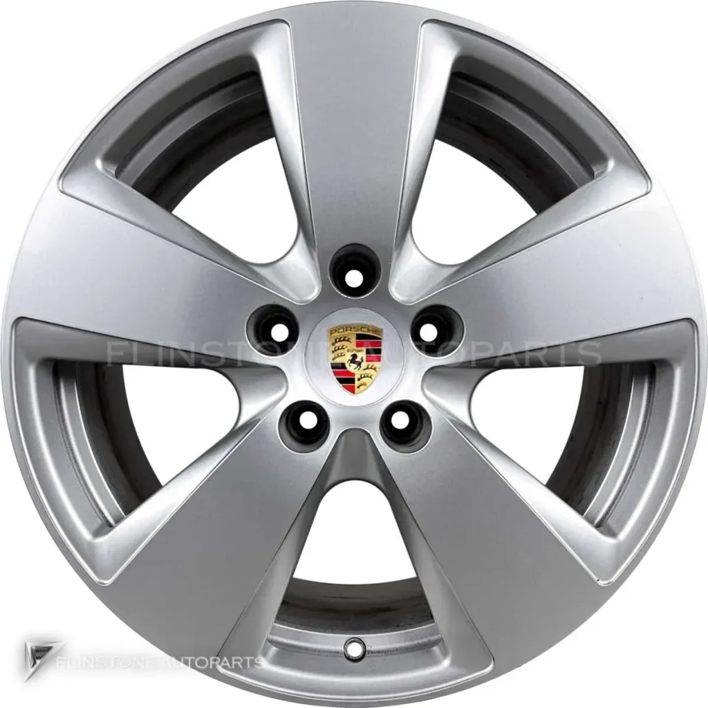 ล้อแท้นำเข้า Porsche Cayenne IV ขอบ 19 นิ้ว สี Brilliant Silver