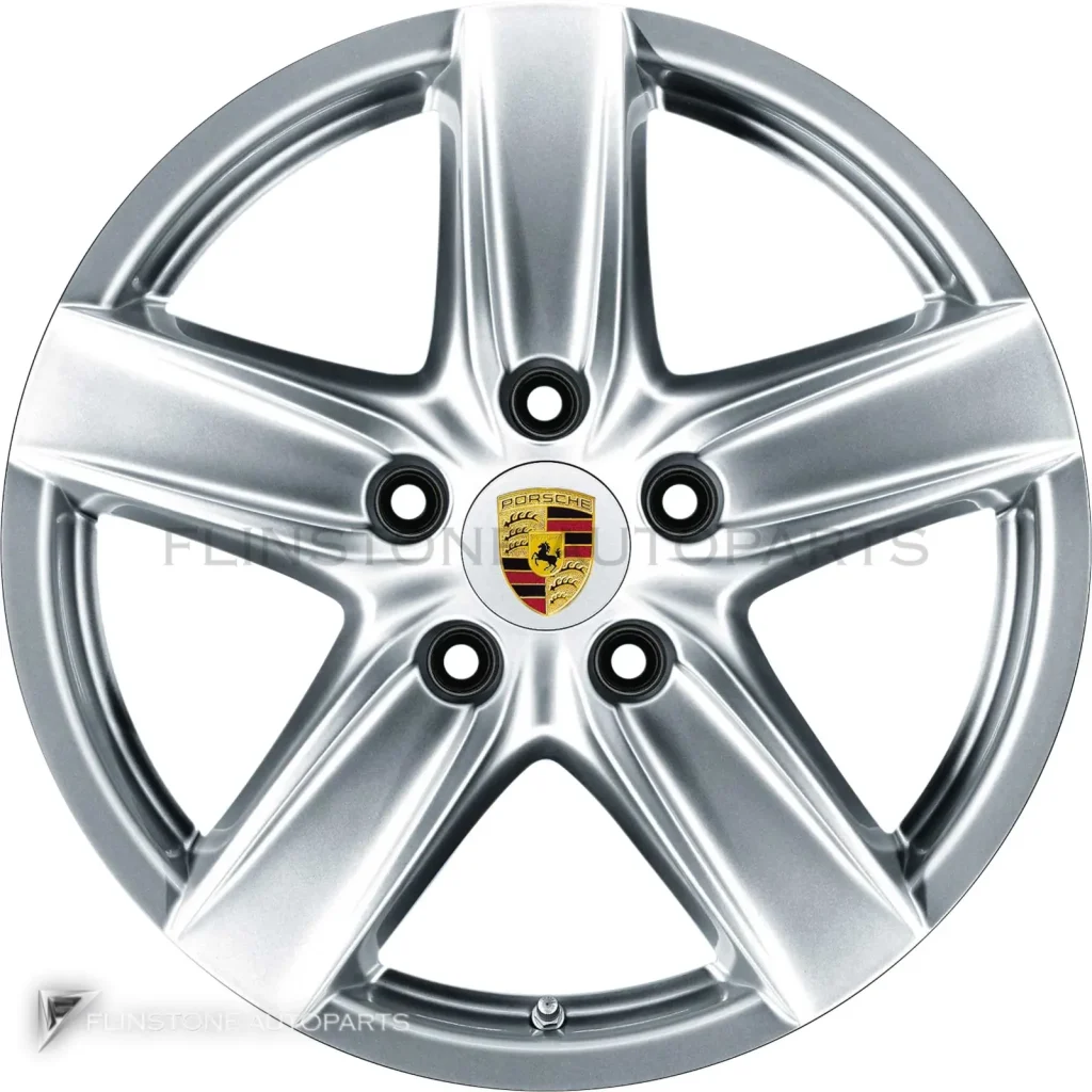 ล้อแท้นำเข้า Porsche Cayenne S III ขอบ 18 นิ้ว สี Brilliant Silver