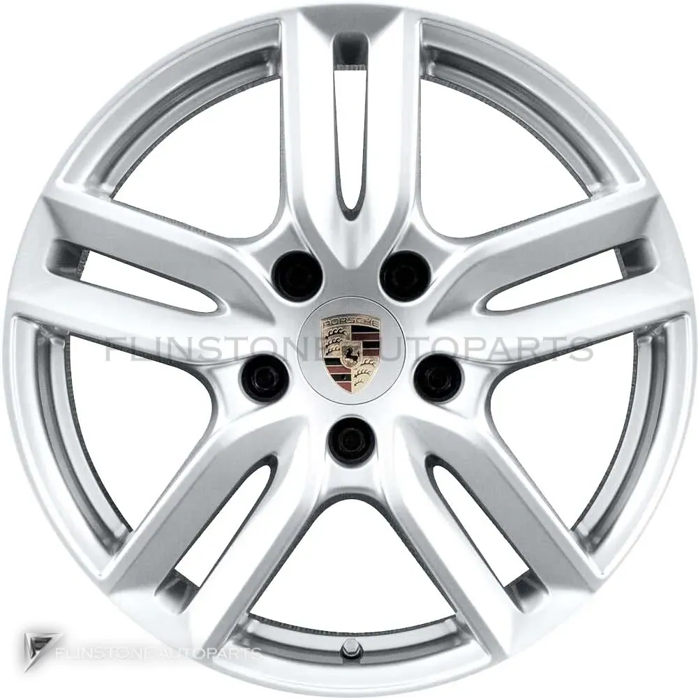 ล้อแท้นำเข้า Porsche Cayenne S IV ขอบ 18 นิ้ว สี Brilliant Silver