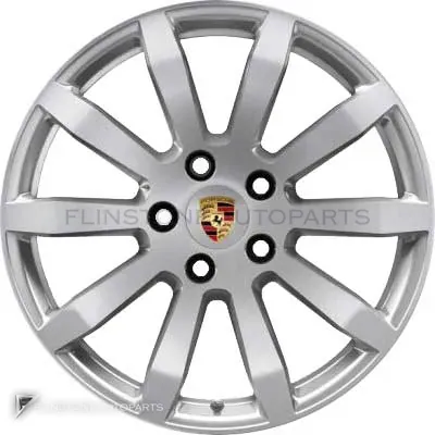 ล้อแท้นำเข้า Porsche Cayenne S V ขอบ 19 นิ้ว สี Brilliant Silver
