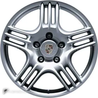 ล้อแท้นำเข้า Porsche Cayenne S ขอบ 18 นิ้ว สี Sterling Silver