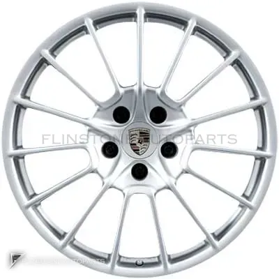 ล้อแท้นำเข้า Porsche Cayenne Sport Plus ขอบ 21 นิ้ว สี Sterling Silver