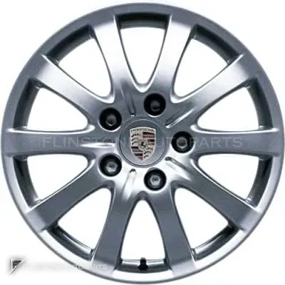 ล้อแท้นำเข้า Porsche Cayenne ขอบ 17 นิ้ว สี Sterling Silver