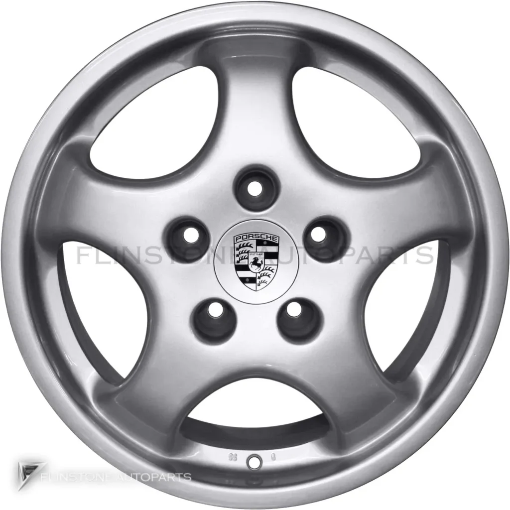 ล้อแท้นำเข้า Porsche Cup Magnesium ขอบ 17 นิ้ว สี Diamond Silver