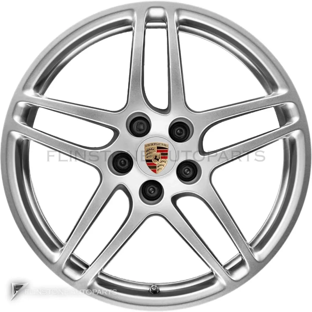 ล้อแท้นำเข้า Porsche Macan S ขอบ 18 นิ้ว สี Brilliant Silver