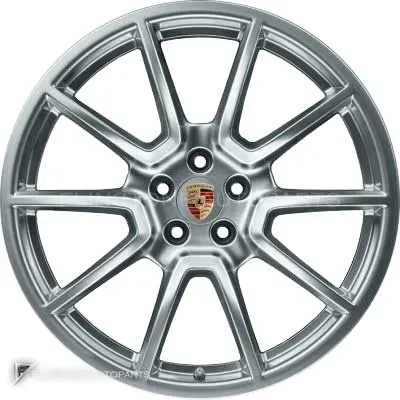 ล้อแท้นำเข้า Porsche Macan Sport Design ขอบ 20 นิ้ว สี Brilliant Chrome