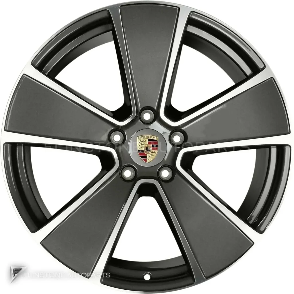 ล้อแท้นำเข้า Porsche P-HEV ขอบ 21 นิ้ว สี Titanium Dark
