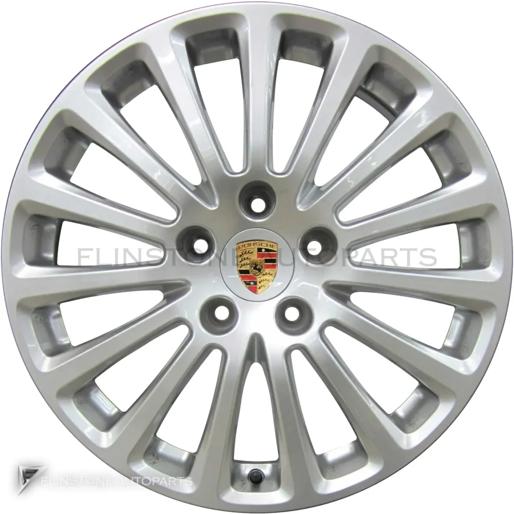 ล้อแท้นำเข้า Porsche Panamera Design II ขอบ 19 นิ้ว สี Brilliant Chrome