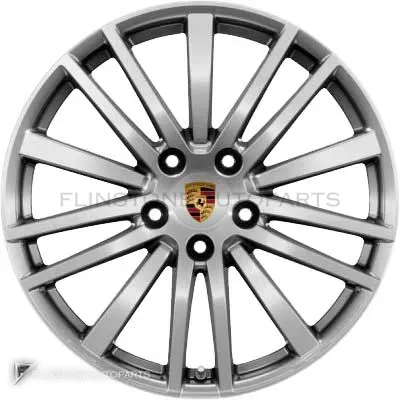 ล้อแท้นำเข้า Porsche Panamera Design III ขอบ 20 นิ้ว สี Brilliant Chrome