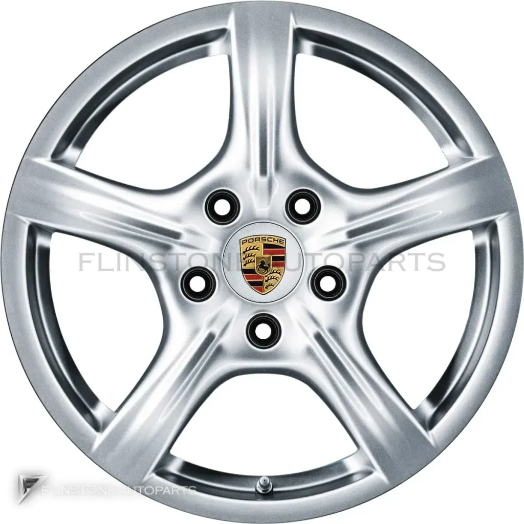ล้อแท้นำเข้า Porsche Panamera ขอบ 18 นิ้ว สี Brilliant Silver