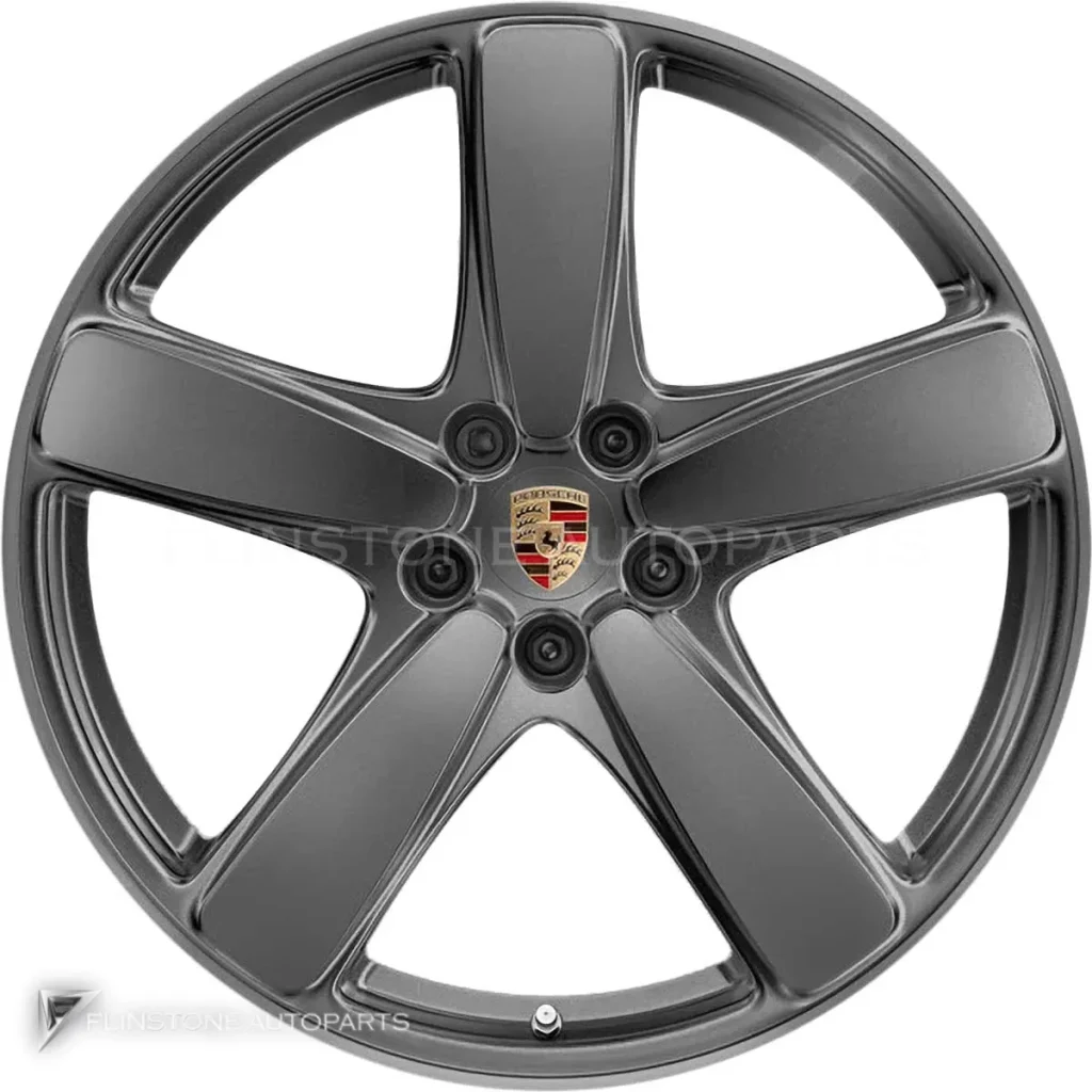 ล้อแท้นำเข้า Porsche Sport Classic II ขอบ 19 นิ้ว รุ่น v2 สี Platinum Satin Matt
