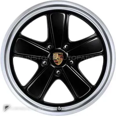 ล้อแท้นำเข้า Porsche Sport Classic ขอบ 19 นิ้ว รุ่น 997 สี Black with Polished Rim Flange