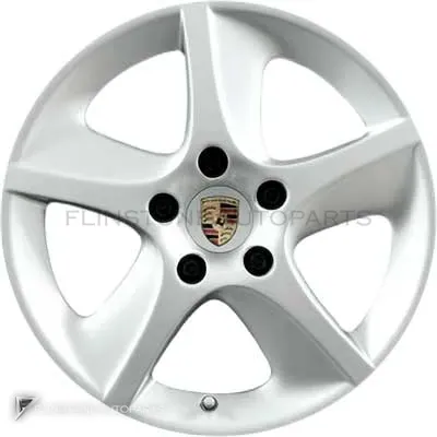 ล้อแท้นำเข้า Porsche Sport Techno ขอบ 18 นิ้ว สี Sterling Silver