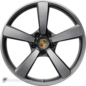 ล้อแท้ Porsche Turbo Exclusive Design ขอบ 21 นิ้ว สี platinum silver