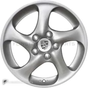 ล้อแท้ Porsche Turbo Look II ขอบ 18 นิ้ว สี Sterling Silver