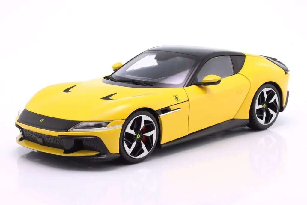 车型 1:18 Ferrari 12Cilindri 年 2024 颜色 Modena 发黄 Polistil 18FE02014-WB