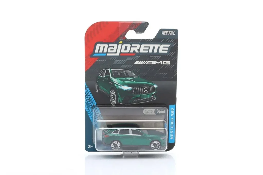 โมเดลรถ 1:64 Mercedes-Benz AMG GLC 63 S สีเขียวเข้มเมทัลลิก Majorette