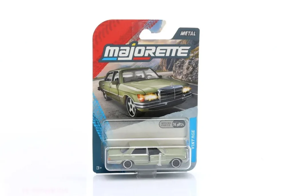 โมเดลรถ 1:64 Mercedes-Benz 450 SEL สีเขียวเมทัลลิก Majorette