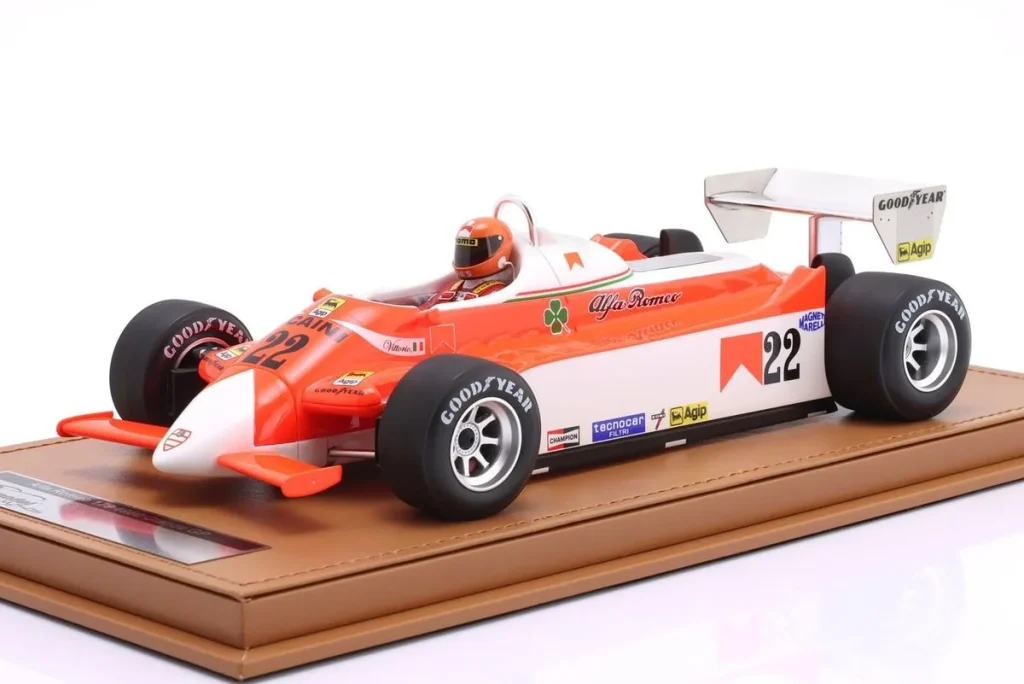 โมเดลรถ 1:18 Alfa Romeo 179 #22 Vittorio Brambilla ฟอร์มูล่าวัน ปี 1980 Tecnomodel TMD18-421A