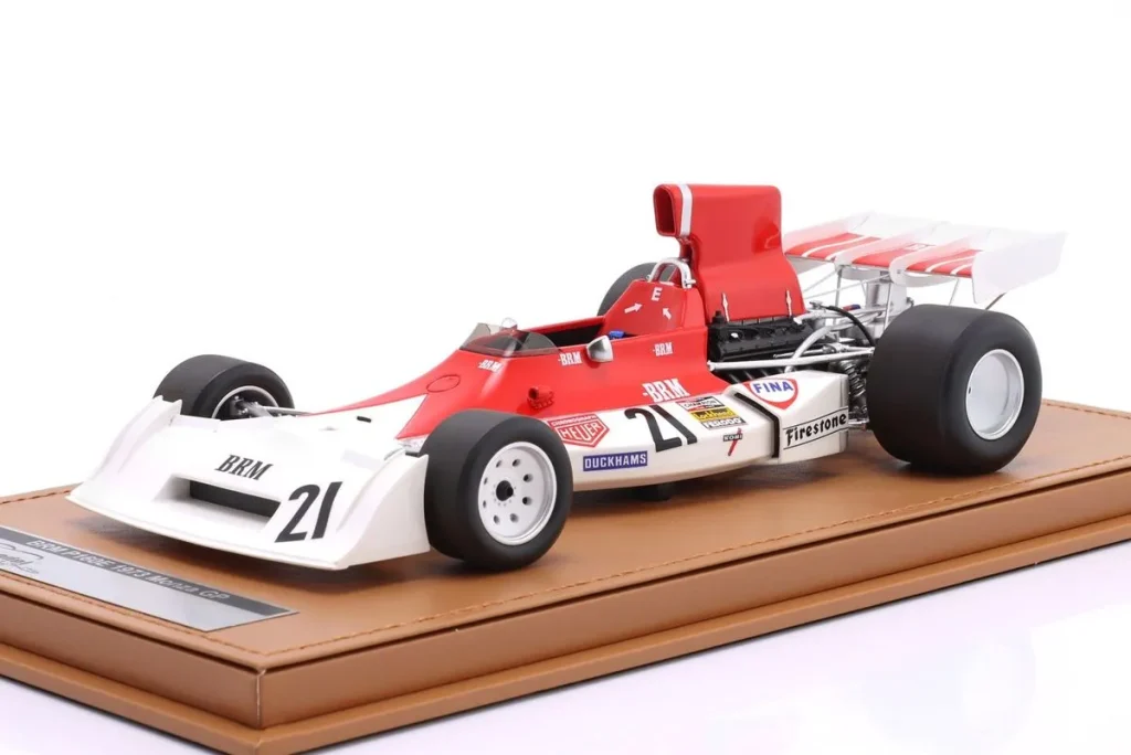 Model 1:18 BRM P160E #21 Niki Lauda Formula One year 1973 Tecnomodel