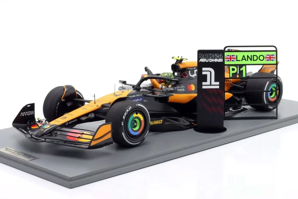 โมเดลรถ 1:12 McLaren MCL38 #4 Lando Norris ฟอร์มูล่าวัน ปี 2024 Spark 12S052
