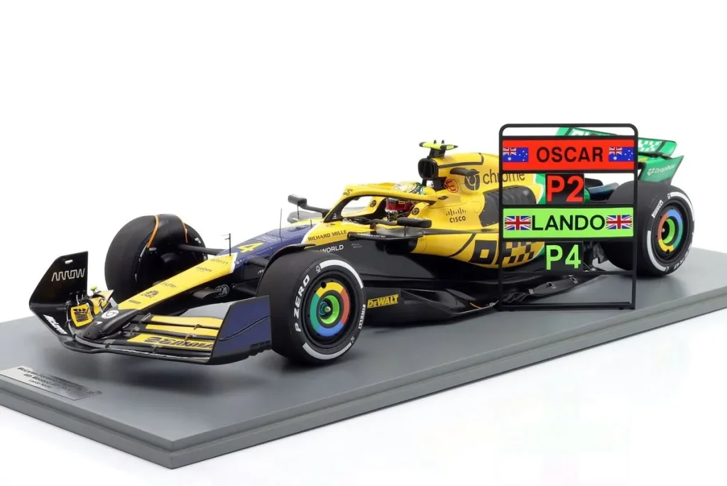 โมเดลรถ 1:12 McLaren MCL38 #4 Lando Norris ฟอร์มูล่าวัน ปี 2024 Spark 12S048