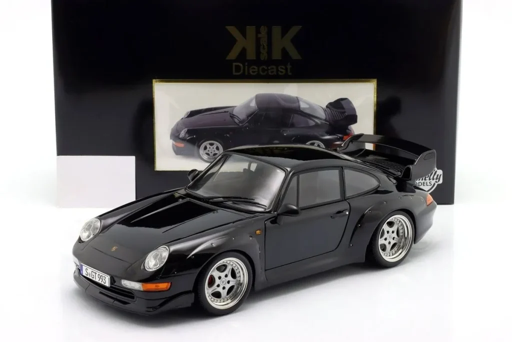 โมเดลรถ 1:12 Porsche 911 (993) GT2 ปี 1996 สีดำ KK-Scale KKDC120286S