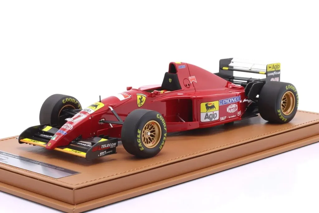 โมเดลรถ 1:18 Ferrari 412T2 #27 Jean Alesi ผู้ชนะ Kanada GP ฟอร์มูล่าวัน ปี 1995 Tecnomodel