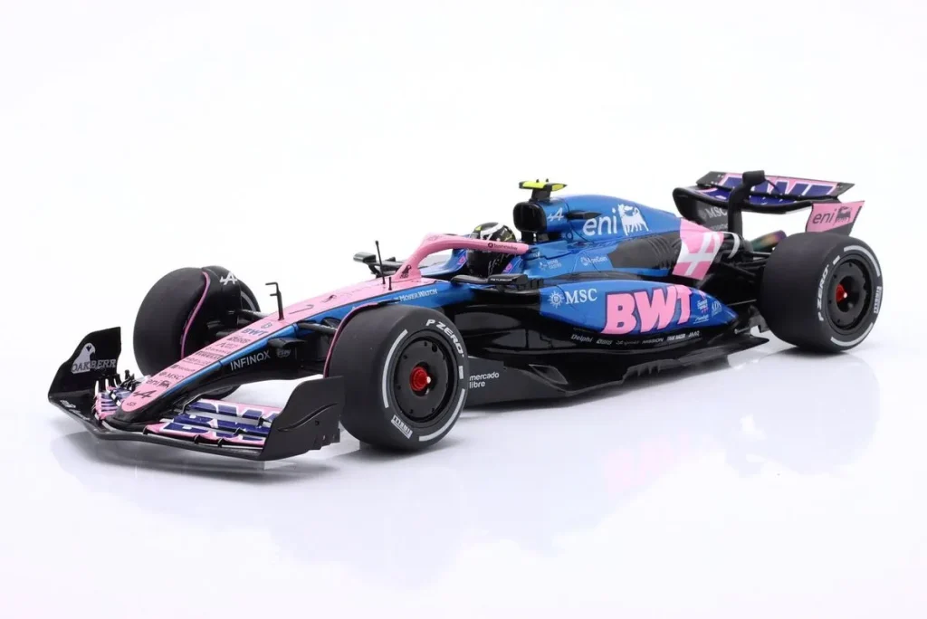 โมเดลรถ 1:18 Alpine A525 #7 Jack Doohan ฟอร์มูล่าวัน ปี 2025 Solido