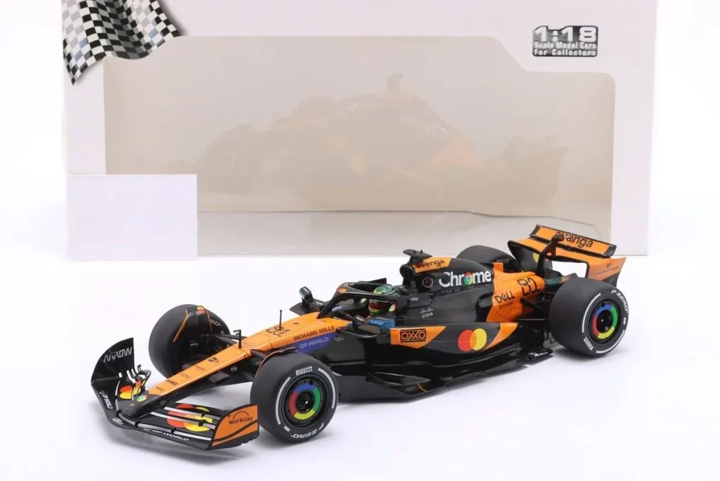 โมเดลรถ 1:18 McLaren MCL39 #81 Oscar Piastri ฟอร์มูล่าวัน ปี 2025 Solido S1818702