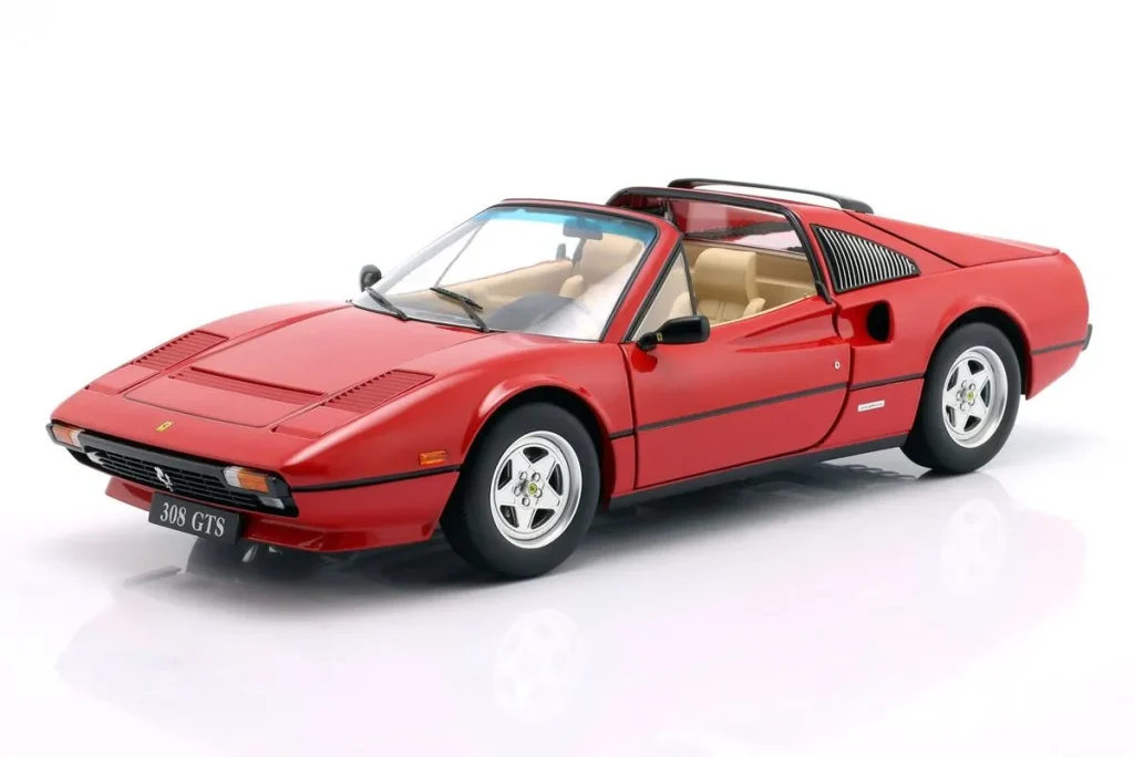 โมเดลรถ 1:12 Ferrari 308 GTS QV Europa-Version ปี 1982 สีแดง KK-Scale