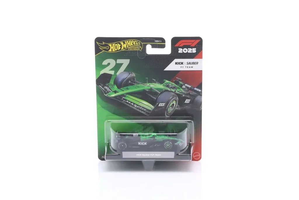 โมเดลรถ 1:64 Kick Sauber C45 #27 Nico Hülkenberg ฟอร์มูล่าวัน ปี 2025 HotWheels