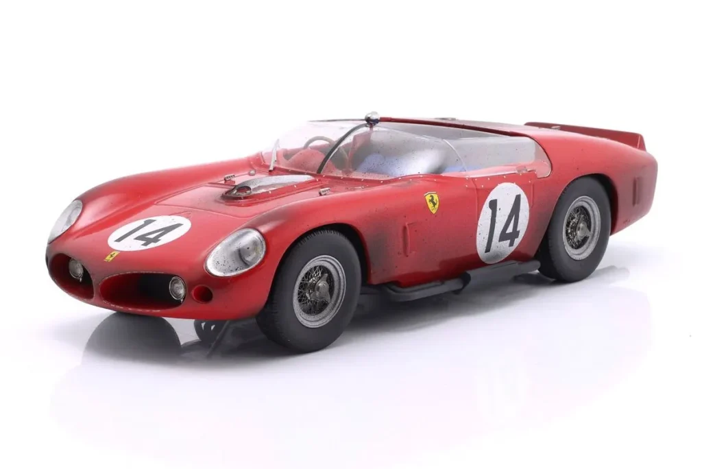 โมเดลรถ 1:18 Ferrari 250 TR61 #14 Olivier Gendebien, Phil Hill ผู้ชนะ 12h Sebring ปี 1961 WERK83 CK100511
